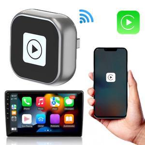 2 in 1 무선 CarPlay 안드로이드 오토 어댑터 스마트 박스 유선 CarPlay 차량용 유선에서 무선으로 변환 스