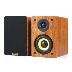 패시브 스피커 홈 시어터 자동차 하이파이 오디오 스피커 - 월넛