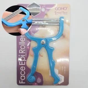 페이스 솜털 제거기 촘촘 스프링 제모기 얼굴 면도기 블루 (WFK0QUU)