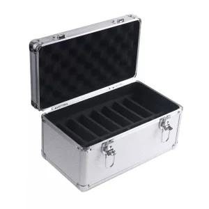 hdd 보관함 하드케이스 이동 정리함 보호 드라이브 백업 블루 상자 포함 케이스 실버