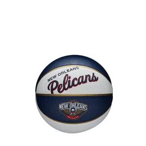 WILSON NBA 팀 레트로 미니 농구 - 뉴올리언스 펠리컨스 537518