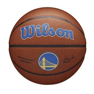 WILSON NBA 팀 얼라이언스 농구 - 사이즈 17.8-74.9cm(7-29.5인치) 골든 스테이트 워리어 537568