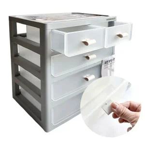 모던멀티서랍장4단 그레이