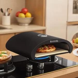 피자화덕 12인치 가스 전기 오븐 캠핑 가정용 홈베이킹 메이커 냄새없는 유용한 소형그릴