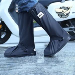 방수 기능성 라이딩 슈즈커버 고급 방수 보호 배달레인부츠 배달슈즈커버 방수덧신