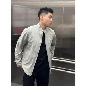 여성 트렌디 아이템 티 롱루즈핏 여름 아웃도어 스포츠 그레이 차이나 코트 슬림핏 스킨 재킷 HT2