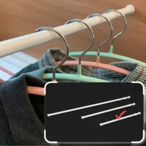 고품질 1개(30-50cm) 미니 압축봉 미니 틈새 봉 무타공 옷 걸 (WCAAC48)