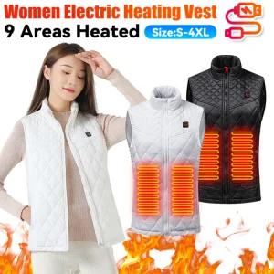 조끼 히트 USB 가열 코트그래핀 보드복 전기 재킷운동복 개 코트캠핑용 구역 재킷9