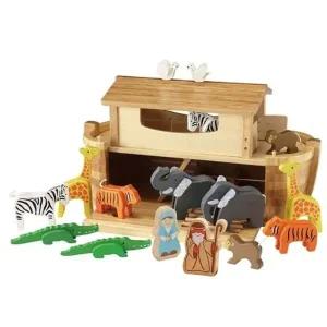 오가닉 원목 블록 상상 놀이 뉴 노아의방주