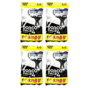 도루코 페이스4 휴대용 면도기 4P1P X 4개