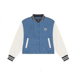클라이드앤 여성 바스키아 바시티 데님 야구점퍼 FPBJP780F 321992