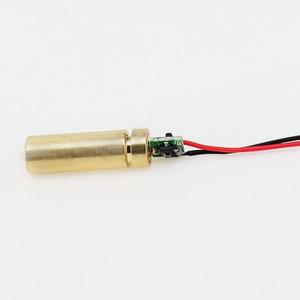 레드 도트 레이저 모듈 DC 입력 금속 브론즈 헤드 타겟, 광전 소스 제조 업체, 무료 맞춤형, 635nm5mW, 3V