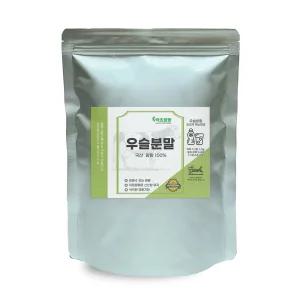뜰팡 국산 우슬분말 500g 쇠무릎뿌리 이중지퍼백파우더 건조가루 건우슬