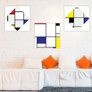 몬드리안 그림액자 집중력 향상에 좋은 공부방 그림