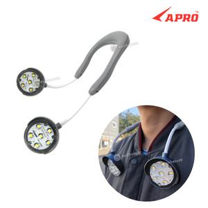 카프로 충전식 LED 목걸이 랜턴 CAP-N1966D (800루멘)  목걸이형 카센터조명 작업등 랜턴 후레쉬 야간등 충전등 캠핑등 낚시등