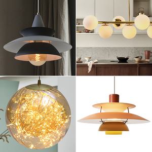 이월 조명 북유럽 LED 식탁등 인테리어 펜던트 카페 주방 식탁 조명 2인 4인 6인