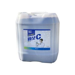 원샷C 18리터 대용량 나노 구리 딸기 고추 오이 흰가루병 탄저병 약 유황 비료 마늘