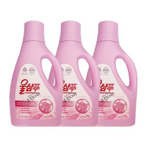 울샴푸 오리지널 중성 세탁세제 용기 1L x3개