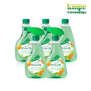 은나노스텝 시즌3 다용도 550ml 5통(스프레이 2개)