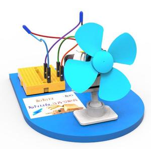 브레드보드 전기 회로 각도조절 선풍기