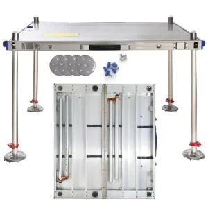 SZ몰 발판부터 대좌대까지 많은 사이즈 접이식 중층 민물 낚시 좌대 받침대 발판 받침틀