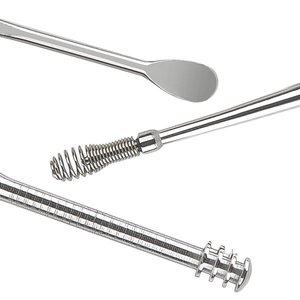 [기타]귀지 파개 6p 킬러 귀 핀셋 스프링 청소기 귀밥 흡입기 제거기 파기 후비개