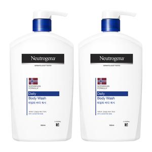 뉴트로지나 데일리 바디 워시, 950ml, 2개 + 증정(인텐스 리페어 시카 에멀젼 15ml)