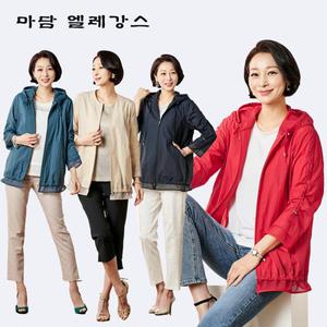 [마담엘레강스] 크리스티 메쉬 배색 재킷