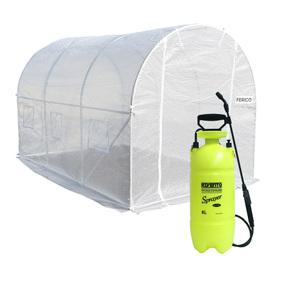 페리코 조립식 비닐하우스 FPH-322+리벤토 압축분무기 8L 소형 미니 온실 다육이