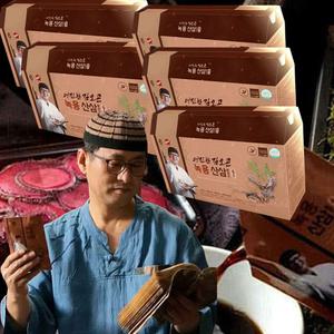 더진한 김오곤 녹용 산삼 배양근 골드 5박스 150포+침향환10환