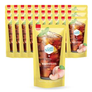 삼립 카페스노우 복숭아 아이스티  230ml x30개 / 편의점 파우치 음료