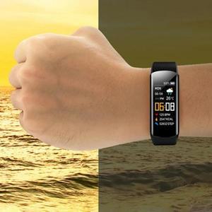 손목 혈압계 스마트 워치 걸음 카운터 웨어러블 시계 심박수 혈압 혈중 산소  야외 운동용