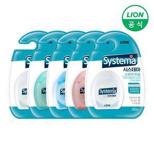 시스테마 스펀지 치실 X 5개 (색상랜덤)