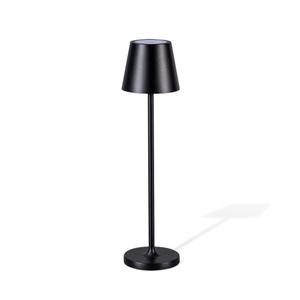 노바리빙 LED 무선 단스탠드 마이크로 테이블 식탁 조명 무드등 블랙, 1개