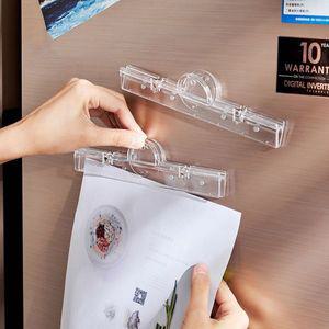 종이클립 서류집게 마그넷자석홀더 투명 자석 E361