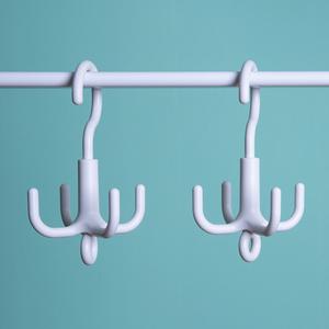 맨사템 다용도 스카프 모자 넥타이 회전식 걸이 고리 후크