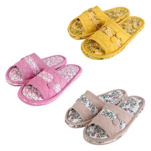 3중쿠션 여성용 스프링 면실내화 거실화 슬리퍼 코튼 퀼팅 면슬리퍼 쿠션 패드 