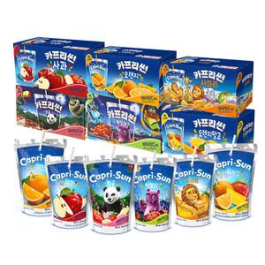 농심 카프리썬 (60팩) 사과+오렌지+사파리+오렌지망고+펀알람+맛랜덤1종 200mlx각10팩 #안전박스포장