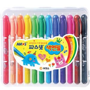 아모스]파스넷 색연필 12색