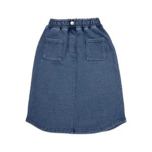 [롯데백화점]블루테일 인디고 다이마루 스커트AYA4SK01NV