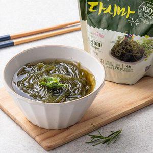 해초국수 저칼로리 다시마국수180g*5봉 (+모밀소스 5봉)