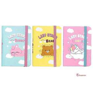 레이지스타노트 밴딩 단체선물 판촉물 양장 미니 12개yza426