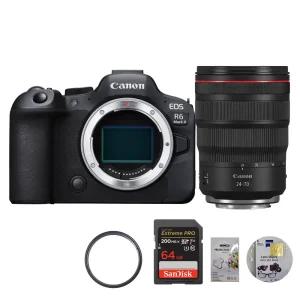 캐논 EOS R6 Mark II + RF 24-70 F2.8L IS USM 세트 고화질 고속AF 미러리스 촬영 패키지 ok