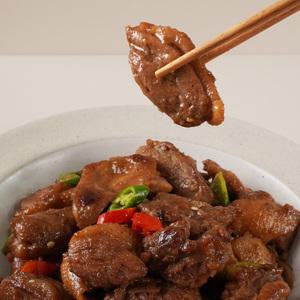 [맛있어서 오링!] 칼집 갈비맛 통 오리 구이 500g (냉동)