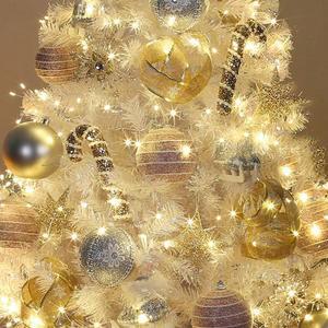 [JHQS77IW_4B]120cm 장식세트 크리스마스트리 오너먼트