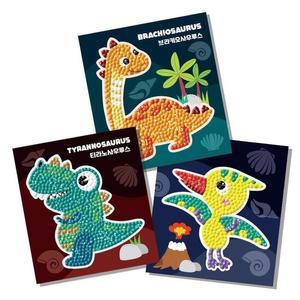 [JHQS7OCV_52AG]스티커 보석십자수 쥬라기 월드 10X11