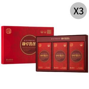 한삼인 하루홍삼 부모님 면역 피로  선물 30포 X3