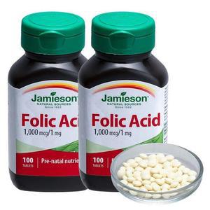 자미에슨 엽산 250mg x 100정 x 2병 코스트코 마켓송지