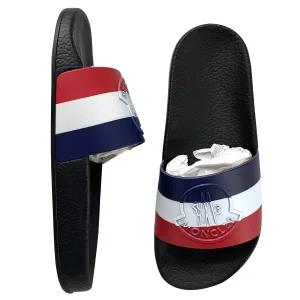 [롯데백화점]몽클레르 [몽클레어] 4C70000 01A49 998 / BASILE 스탬프 로고 블랙 샌들