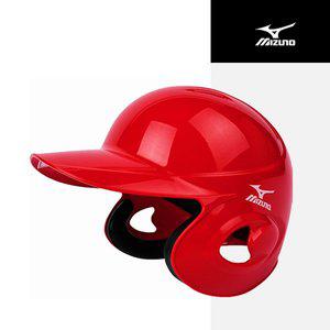 [미즈노] 유광 양귀 헬멧(188RD)레드 야구 경식용보호대